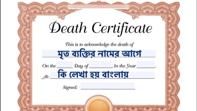 মৃত ব্যক্তির নামের আগে কি লেখা হয় বাংলায়