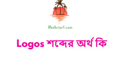 Logos শব্দের অর্থ কি